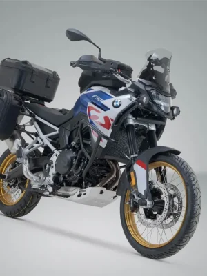 Finale Aktion SW-Motech Adventure Set DUSC mit Topcase L Schwarz. Triumph Tiger 800 Modelle (10-).