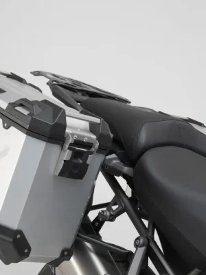 Must-Have SW-Motech Adventure Set TRAX ADV Silbern. Triumph Tiger 1200 Modelle (11-).