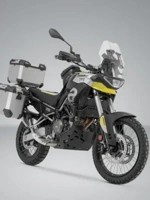 Markenprodukt SW-Motech Adventure Set TRAX ADV Silbern. Aprilia Tuareg 660 (21-).