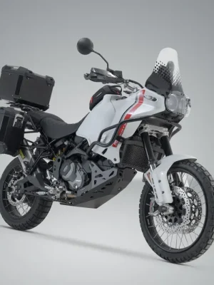 SW-Motech Adventure Set TRAX ADV Schwarz. Ducati DesertX (22-) / Rally (23-). Saisonangebot
