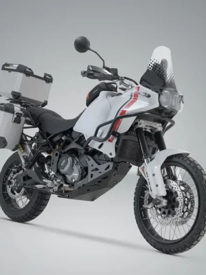 Garantierte Lieferung SW-Motech Adventure Set TRAX ADV Silbern. Ducati DesertX (22-) / Rally (23-).