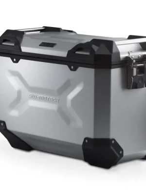 Ausverkauf SW-Motech TRAX ADV L Seitenkoffer. Aluminium. 45 l. Rechts. Silbern.