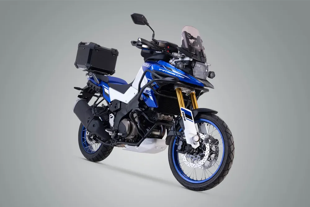 SW-Motech TRAX ADV Topcase-System Schwarz. Suzuki V-Strom 650 / 1000 / 1050. Direktkauf