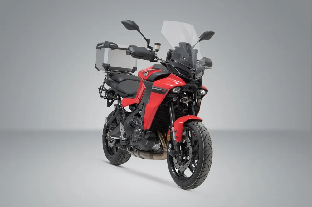Jetzt Kaufen SW-Motech TRAX ADV Topcase-System Silbern. Yamaha Tracer 9 / GT (20-) / GT+ (22-).