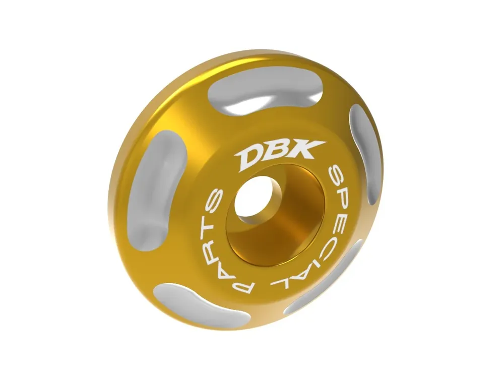 DBK Special Parts ROND11 - BMW GOLD Schalldämpfer Unterlegscheibe passend für BMW - Modelle Must-Have