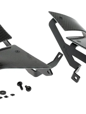 PUIG D12 Spoiler mit ABE carbon-look passend für Aprilia Tuono 457 - Modelle (2025-2026) Zertifiziert