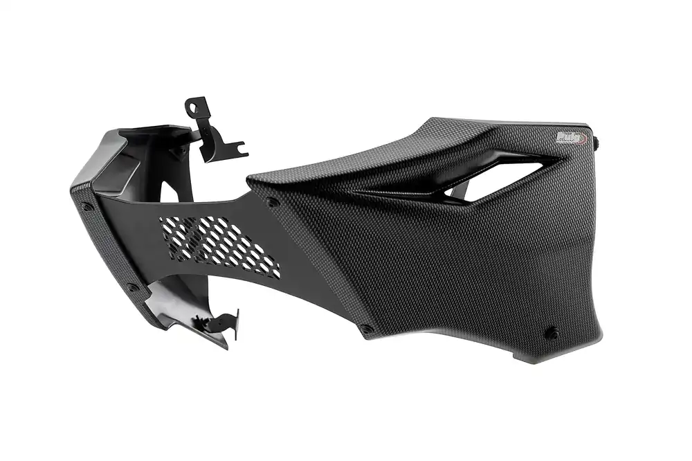 PUIG Bugspoiler mit ABE carbon-look passend für Yamaha MT-07 / Y-AMT - Modelle (2025-2026) Markenware