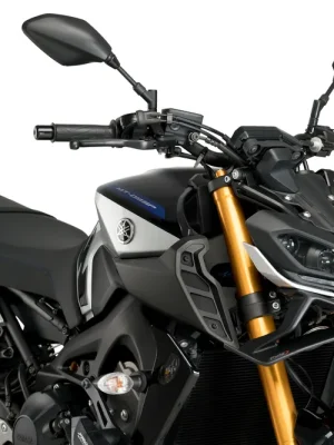 Nur Für Kurze Zeit PUIG Downforce Naked Front Spoiler mit ABE matt-schwarz passend für Yamaha MT-09 / SP - Modelle (2017-2020)