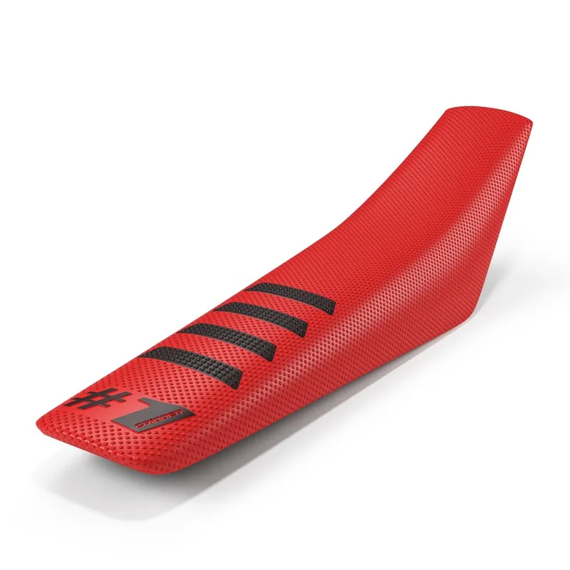 Onegripper - Funda para sillín n.º 1 Ribbed rojo/negro Knallerangebot