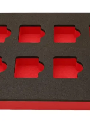 Neuheit Inserção de espuma para conjuntos de garras S-TECH - 300 x 200 mm - vazio