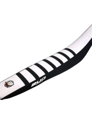 Funda para asiento BUD Full Traction STARK VARG, blanca y negra con rayas negras Markenprodukt