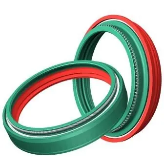 Geprüft Anel de vedação de garfo SKF Dual Compound + tampa protetora contra poeira SH43