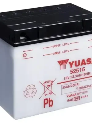 Batterie YUASA 52515 (DC) offen ohne Säure Zertifiziert
