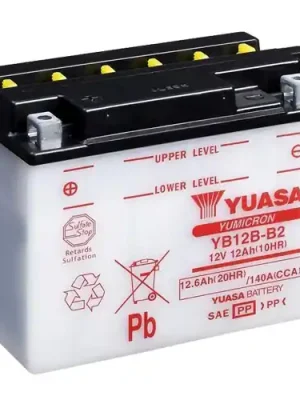 Ausverkauf Batterie YUASA YB12B-B2 (DC) offen ohne Säure