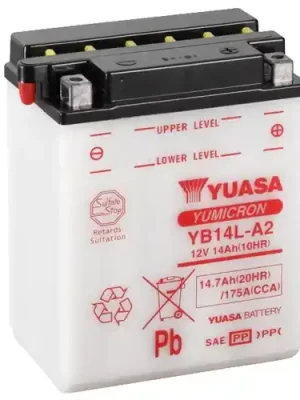 Schneller Versand Batterie YUASA YB14L-A2 (DC) offen ohne Säure