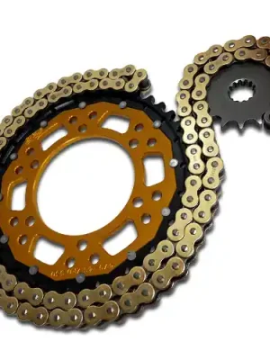 Abverkauf DID Kettensatz Dual Stealth Aprilia RX 125 4T ABS Euro5 (KTA00) Bj.2024